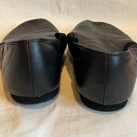 EUC American Ballet Theatre Leather Jazz Shoes, sz 4.5 - Picture 4 of 8